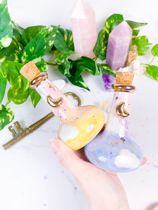 golden moon apothecary bottle