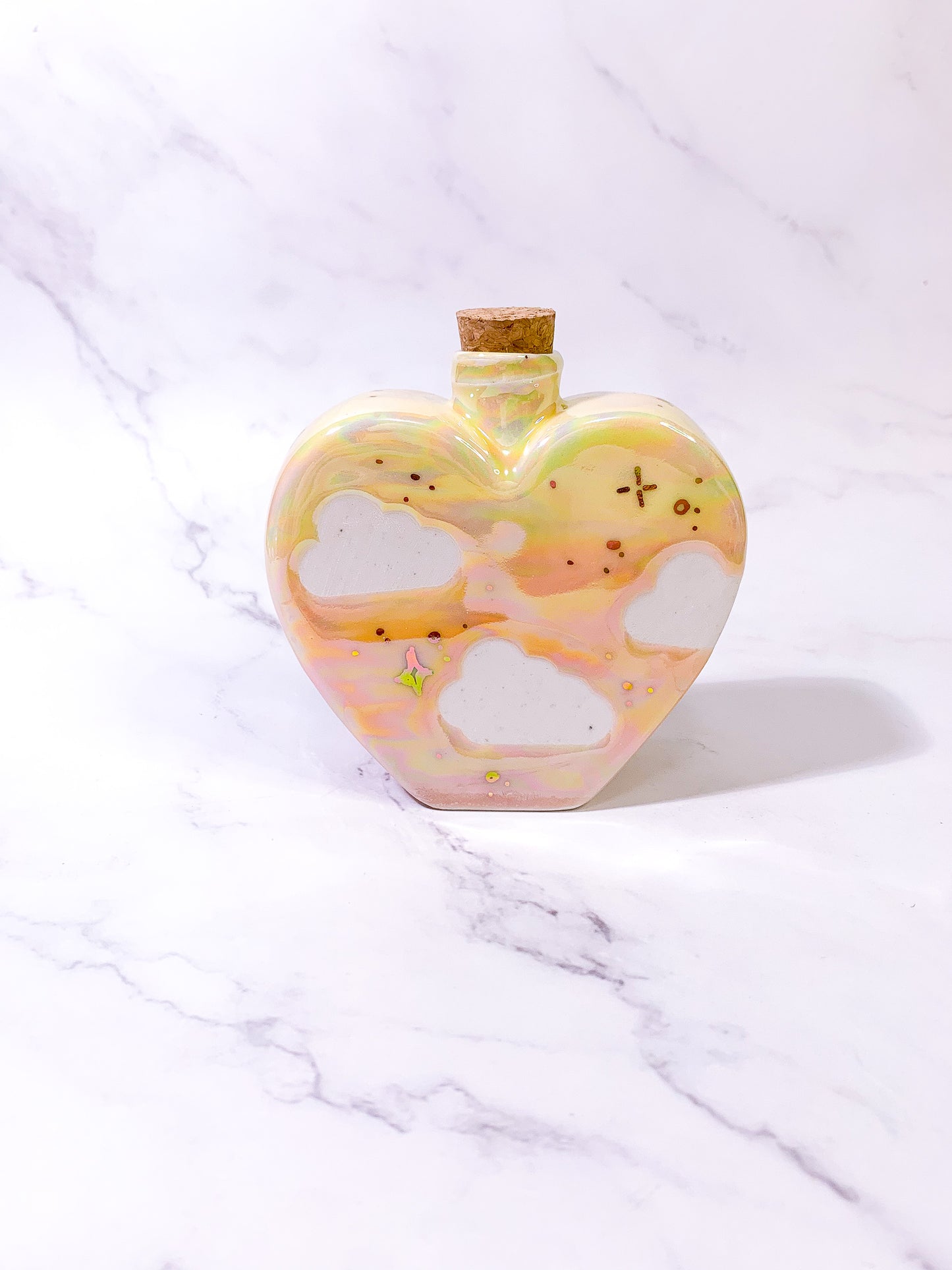 cloudy heart bottles