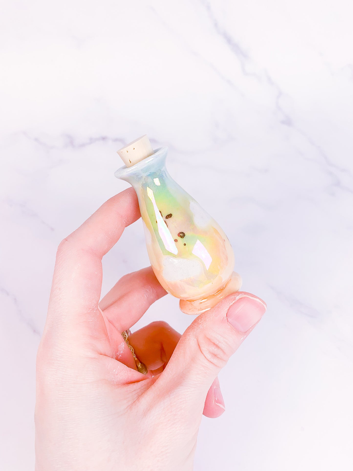 mini cloudy apothecary vials