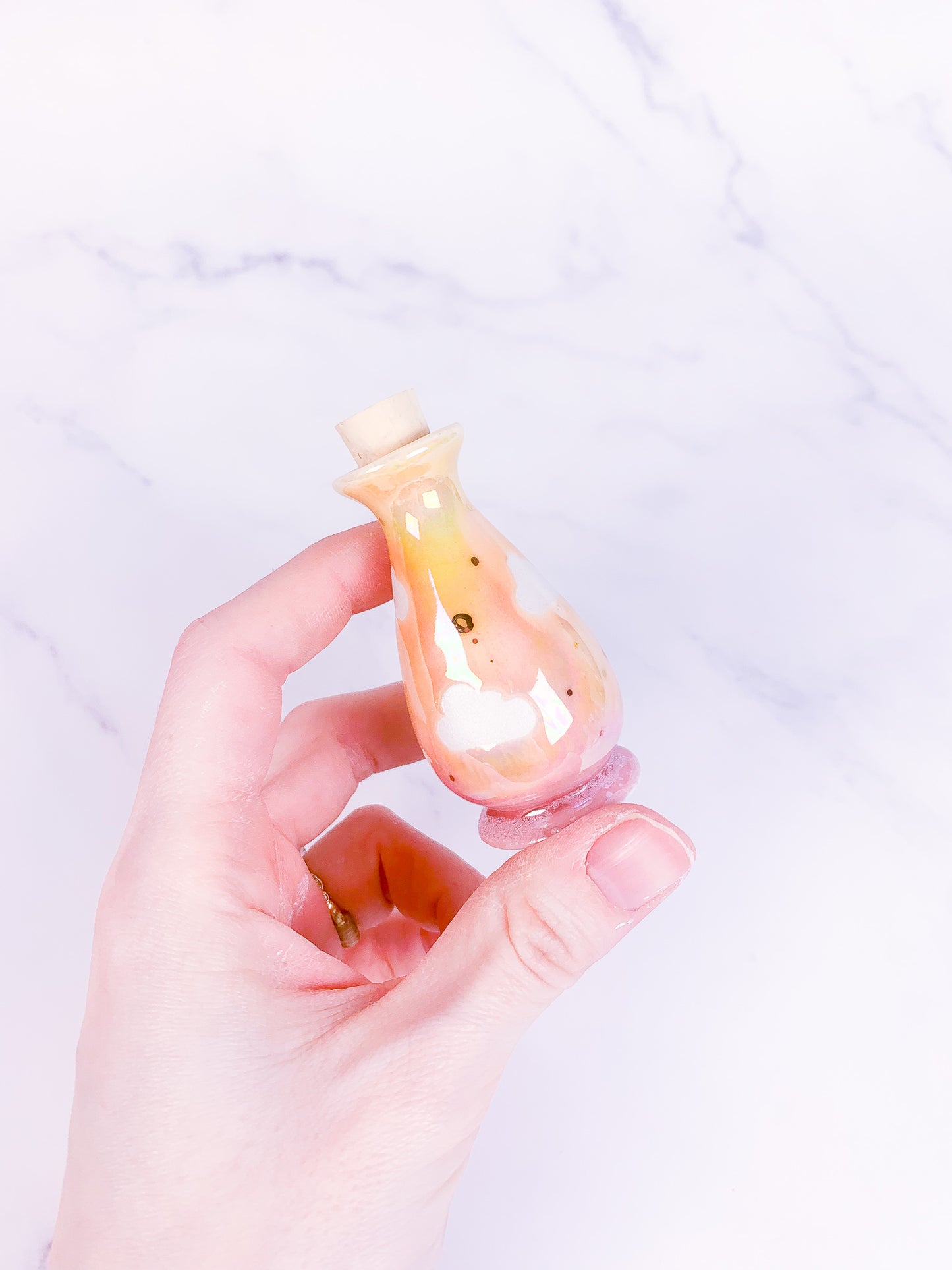 mini cloudy apothecary vials