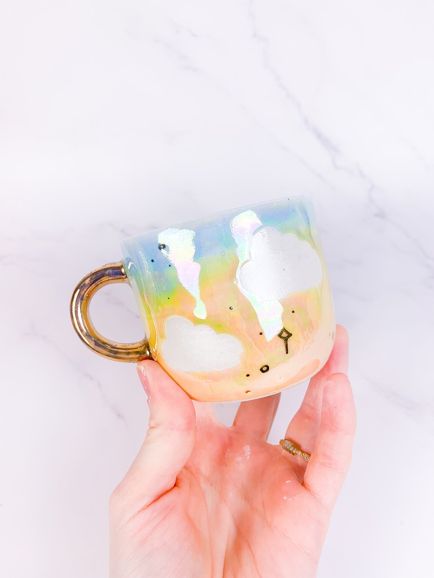 cloudy mugs (8oz)